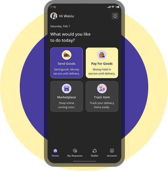 App screens